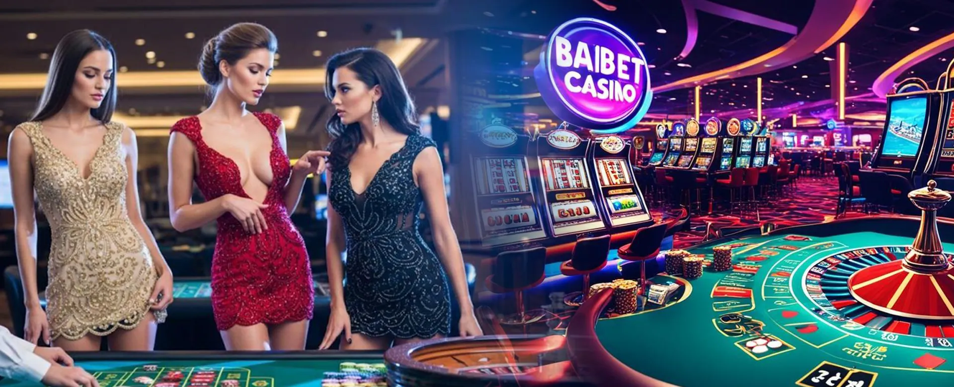 luckycola Poker Table with Gold Chips