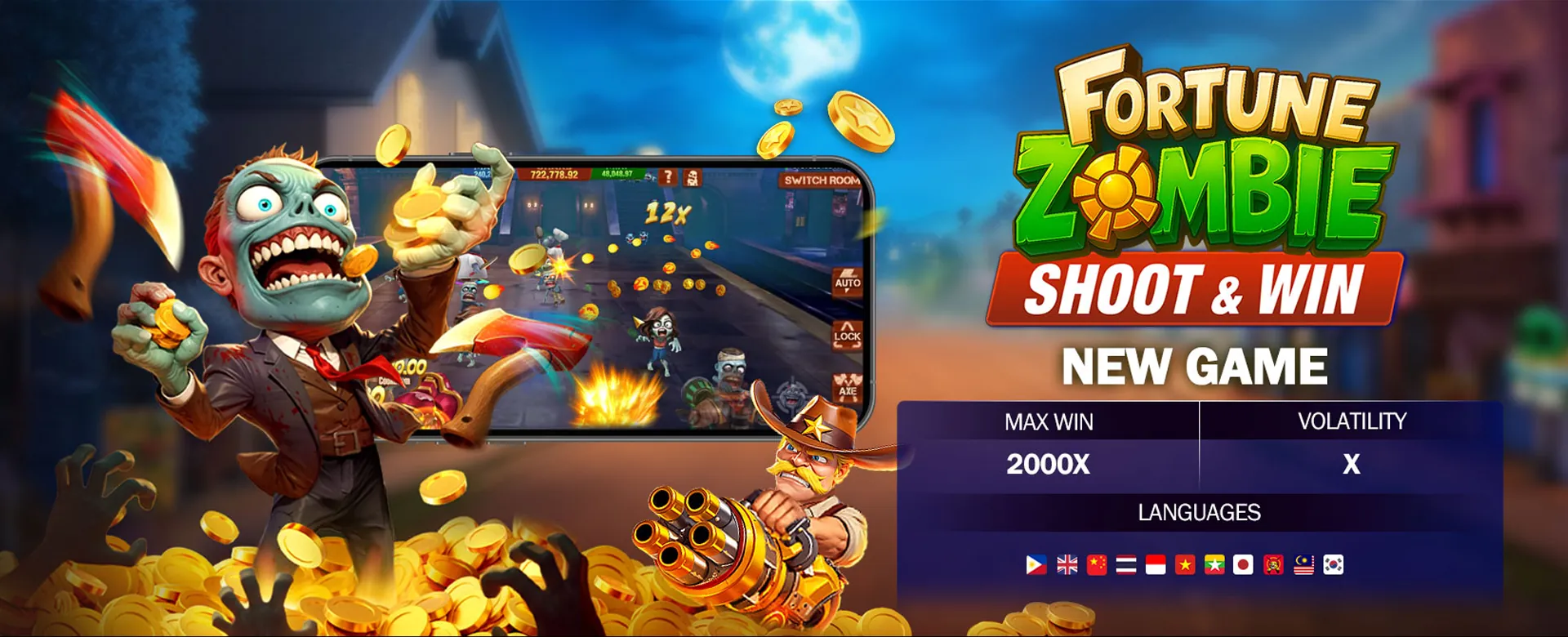 Exciting luckycola casino offers and promotions with a golden theme